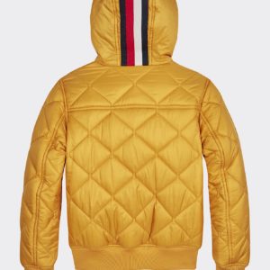 KURTKA REVERSIBLE QUILTED HOODED BOMBER TOMMY HILFIGER