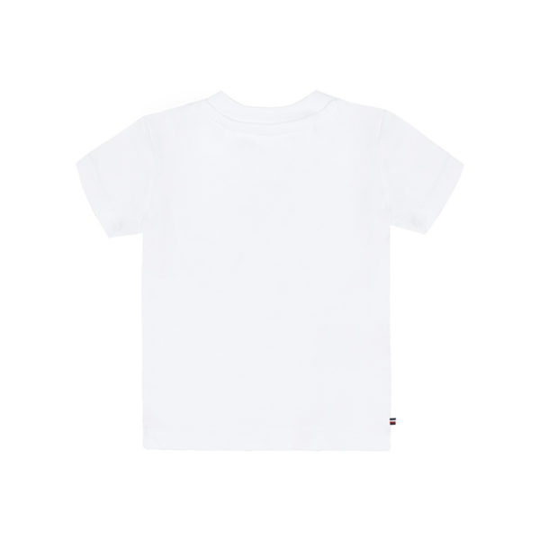 T-SHIRT BABY FLAMINGO TEE WHITE TOMMY HILFIGER