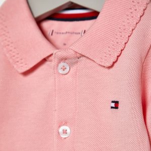 BODY BABY POLO PINK ICING TOMMY HILFIGER