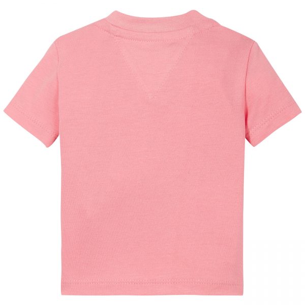 T-SHIRT BABY FLAG ROSEY PINK TOMMY HILFIGER