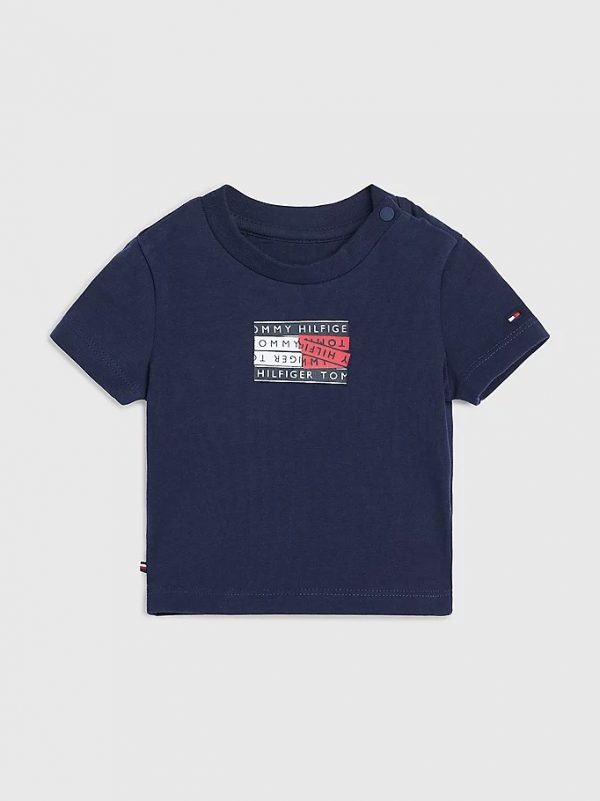T-SHIRT TAPE GRAPHIC TOMMY HILFIGER