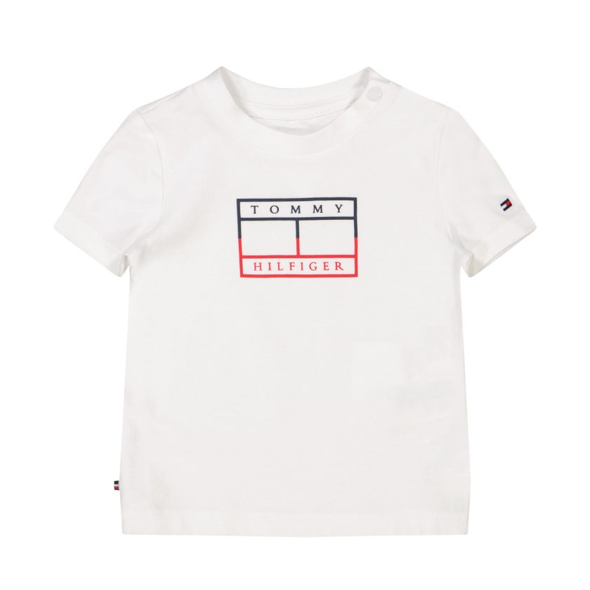 T-SHIRT GRAPHIC WHITE TOMMY HILFIGER